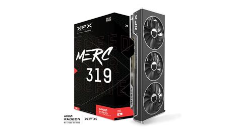 XFX Speedster MERC 319 Radeon™ RX 7800 XT BLACK Edition.